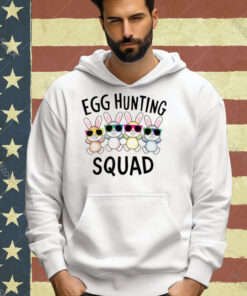 Egg Hunting Squad Crew Family Funny Happy Easter Bunny Kids T-Shirt