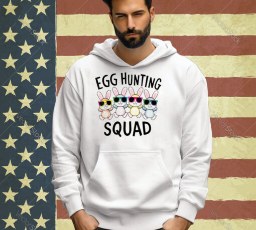 Egg Hunting Squad Crew Family Funny Happy Easter Bunny Kids T-Shirt