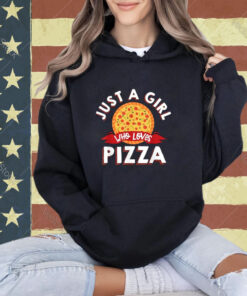 Funny Pizza Art For Women Girls Italian Pizza Slice Lover T-Shirt