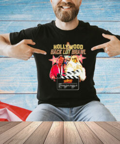 Hollywood backlot brawl Wrestlemania T-Shirt