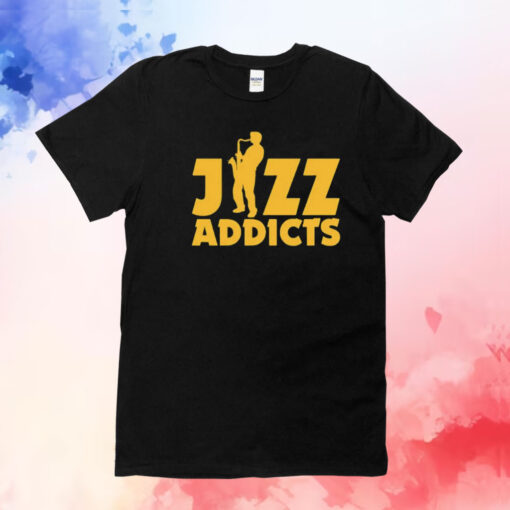 Jazz Addicts Saxophone T-Shirt