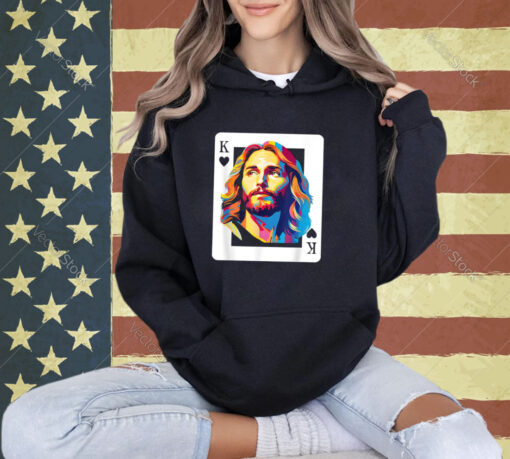 Jesus King Card Christian T-Shirt