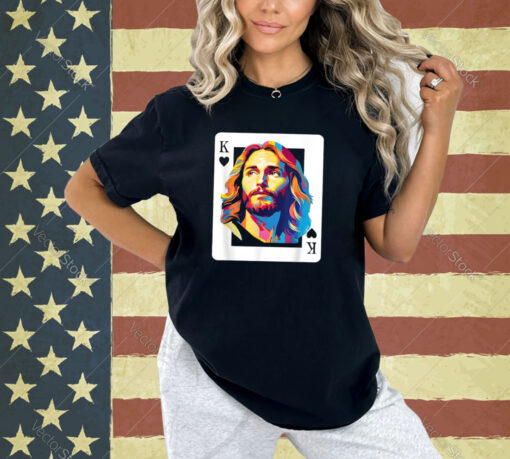 Jesus King Card Christian T-Shirt