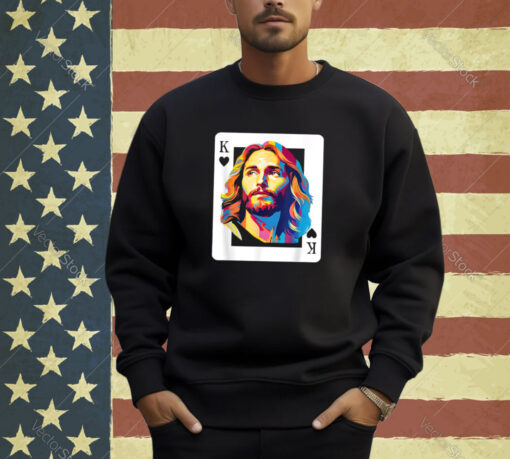 Jesus King Card Christian T-Shirt