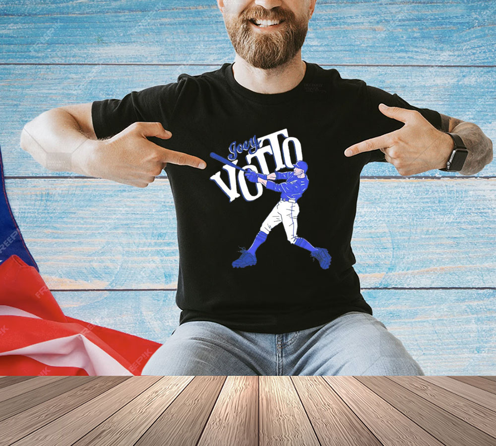 Joey Votto Toronto Cartoon Swing T-Shirt