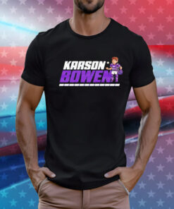 Karson Bowen TCU Horned Frogs cartoon T-Shirt
