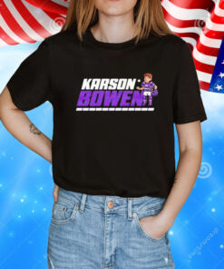 Karson Bowen TCU Horned Frogs cartoon T-Shirt