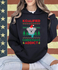 Koalified Christmas Addict Koala Christmas T-Shirt