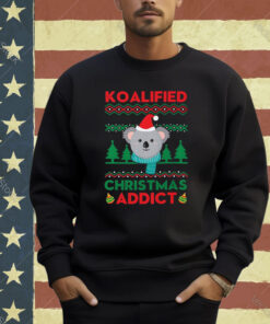 Koalified Christmas Addict Koala Christmas T-Shirt