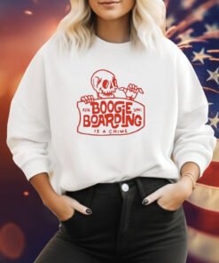 Kook Slams Boogie Boarding Is A Crime Sweatshirt