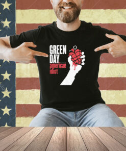 Ladies Green Day American Idiot Punk Rock Official T-Shirt