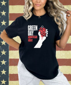 Ladies Green Day American Idiot Punk Rock Official T-Shirt