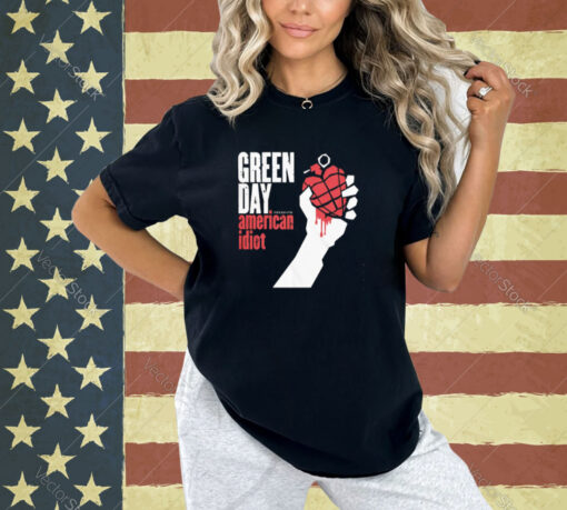 Ladies Green Day American Idiot Punk Rock Official T-Shirt