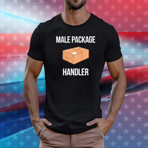 Male package handler T-Shirt