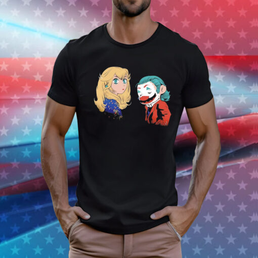 Mario and Peach cartoon T-Shirt