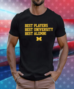 Michigan best players university alumni T-Shirt