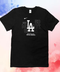 Mookie Betts Los Angeles Dodgers 2024 MLB World Tour Seoul Series Player T-Shirt