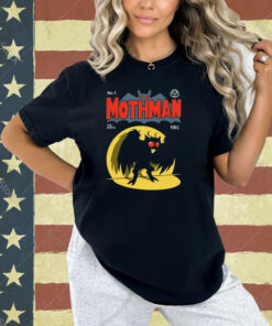Mothman The Legend Comic Shirt, Mothman Spook Show T-Shirt