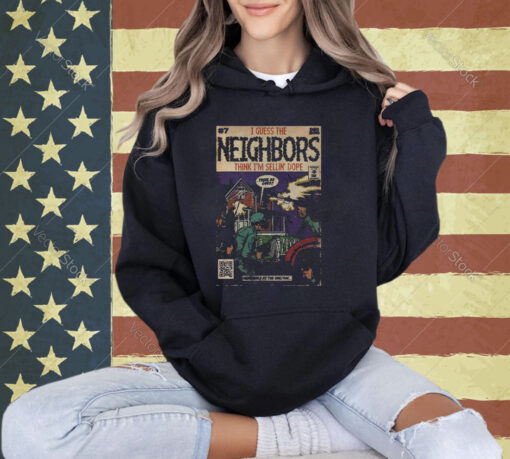 Neighbors Comic Book Inspired T Shirt