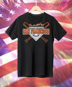 No Place Like Home San Francisco Baseball T-Shirt