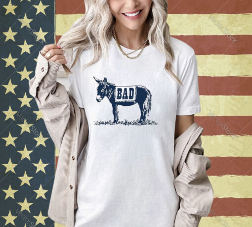 Official Badass Bad Stupid Donkey 2024 T-shirt