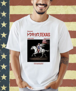 Official Cowboy Carter Texas Country Radio Texas Live From Shibuya Japan T-Shirt