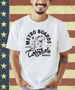 Official Custom Metro Boards Est 2021 T-shirt