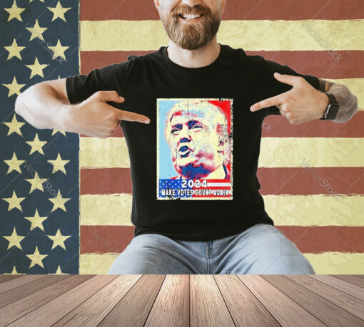 Official Donald Trump And America Flag Make Votes Count Again Trump T-shirt