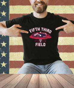 Official Fifth Third Cros Clips Bu Since 2002 Field Stadium T-shirt