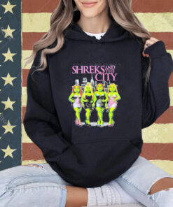 Official Four Shrek’s Lady Shrek’s And The City T-shirt