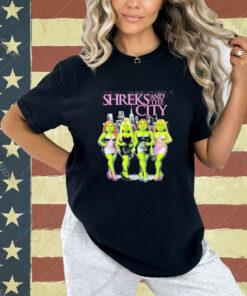 Official Four Shrek’s Lady Shrek’s And The City T-shirt