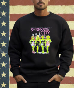 Official Four Shrek’s Lady Shrek’s And The City T-shirt