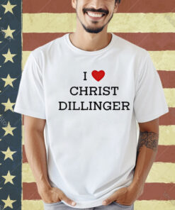 Official I Love Christ Dillinger Shirt