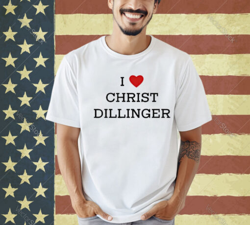 Official I Love Christ Dillinger Shirt