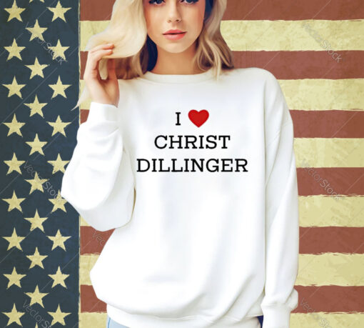 Official I Love Christ Dillinger Shirt