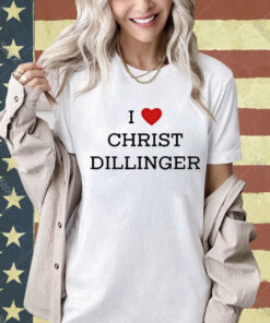 Official I Love Christ Dillinger Shirt