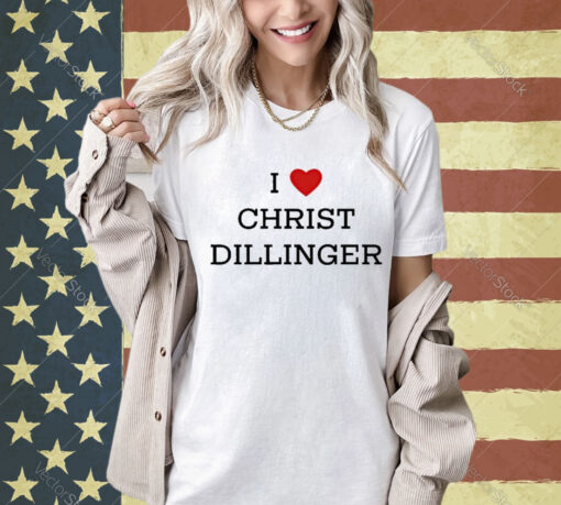 Official I Love Christ Dillinger Shirt