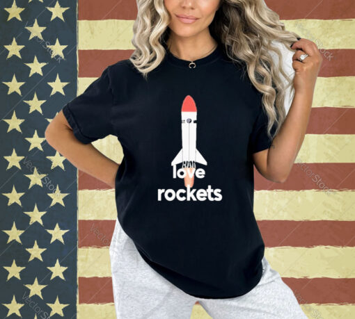 Official I Love Rockets T-Shirt