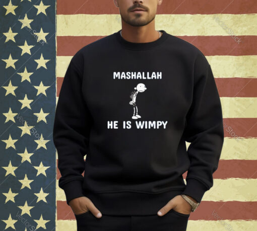 Official Ifailforlikes Mashallah He Is Wimpy T-Shirt