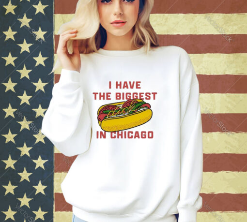 Official Jake Sheridan I Have The Biggest Dick In Chicago T-Shirt