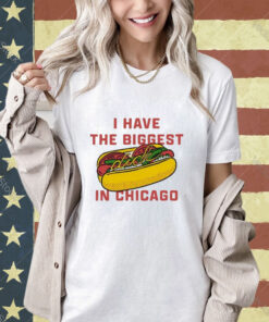 Official Jake Sheridan I Have The Biggest Dick In Chicago T-Shirt