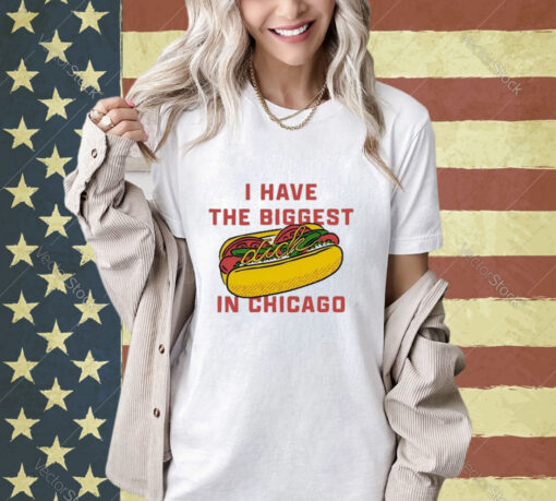 Official Jake Sheridan I Have The Biggest Dick In Chicago T-Shirt