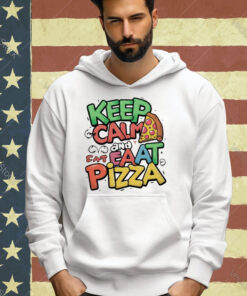 Official Keep Calm And Eat Pizza For Pizza Lover T-shirt