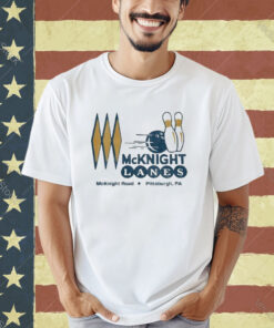 Official Mcknight Lanes Pittsburgh Pa T-Shirt