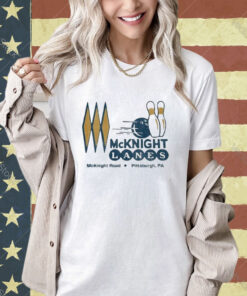 Official Mcknight Lanes Pittsburgh Pa T-Shirt