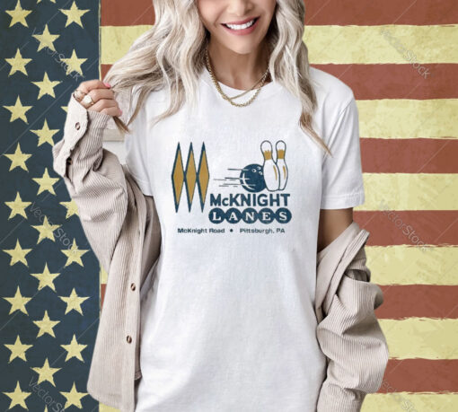 Official Mcknight Lanes Pittsburgh Pa T-Shirt