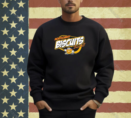 Official Montgomery Biscuits Baseball T-shirt