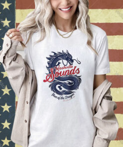 Official Nashville Sounds Year Of The Dragon T-shirt