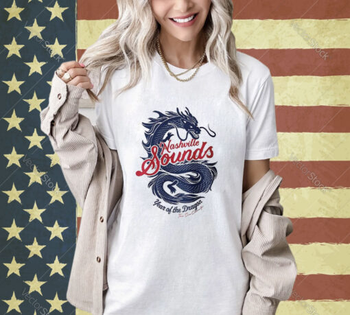 Official Nashville Sounds Year Of The Dragon T-shirt