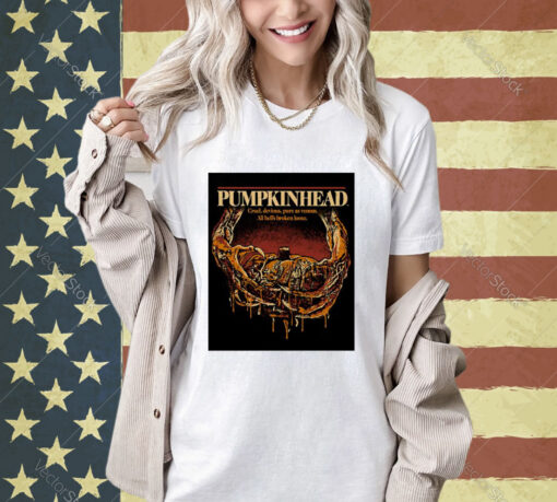 Official Pumpkinhead Classic Cruel Devious Pure As Venom All Hell’s Broke Loose T-shirt